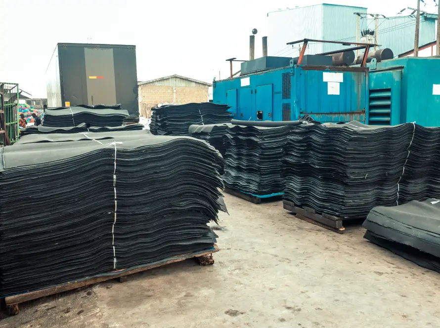 Recycled Rubber & Plastic Sheets